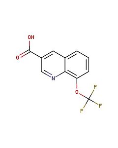 Astatech 8-(TRIFLUOROMETHOXY)QUINOLINE-3-CARBOXYLIC ACID; 0.1G; Purity 95%; MDL-MFCD30364392